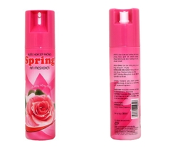 Nước xịt phòng Spring hương Hồng phấn chai 280ml