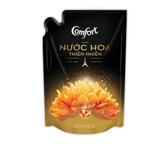 Nước xả vải Comfort hương Nước hoa thiên nhiên Sophia túi 1,6lít