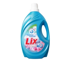 Nước xả vải Lix hương Sớm mai chai 3.8 lít