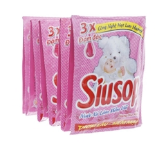 Nước xả vải Siusop hương Hoa hồng gói 30ml (10 gói)