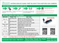 HƯỚNG DẪN SỬ DỤNG THIẾT BỊ GSHT TÍCH HỢP ĐẦU GHI CAMERA NAVICOM