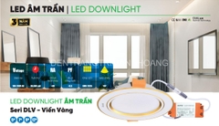 Âm trần LED downlight 9w/Trắng D90 MPE