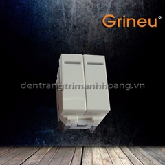 Công tắc 1 chiều kép Grineu