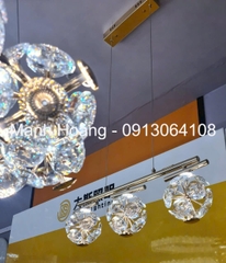 Đèn thả 3 pha lê