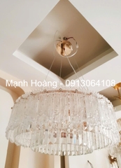 Đèn thả pha lê chùm