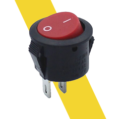 Công tắc tròn bập bênh KCD1-105 6A 250V