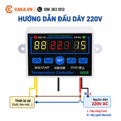 Bộ Điều Khiển Nhiệt Độ Kỹ Thuật Số W88