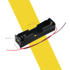 Đế Pin 18650 1/2/3/4 Pin Ra Dây Nối Tiếp