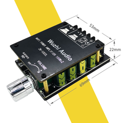 Mạch khuếch đại âm thanh 100W ZK-1002L Bluetooth 5.0