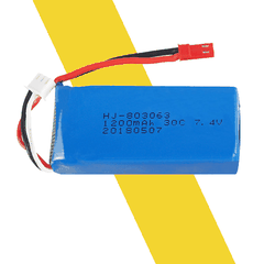Pin Lipo 2S 7.4V 1200mAh