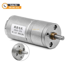 Động cơ giảm tốc DC GA25-370 12V 280RPM