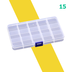 Hộp Đựng Linh Kiện Điện Tử 10/15/24/36 Ngăn Tiện Lợi