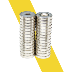 Nam châm đất hiếm tròn 15x3mm – Neodymium siêu mạnh, mạ niken