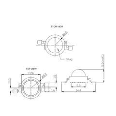 Led Công Suất 3W Chip led loại tốt