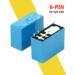 Relay Songle 16A 6 chân SMIH- 05VDC- 12VDC- 24VDC-SL-A