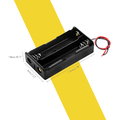 Đế Pin 18650 1/2/3/4 Pin Ra Dây Nối Tiếp