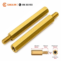 Trụ Đồng M3 Đực Cái 50mm