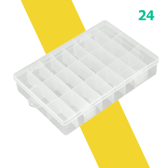 Hộp Đựng Linh Kiện Điện Tử 10/15/24/36 Ngăn Tiện Lợi