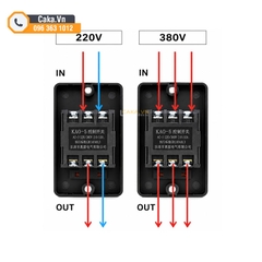 Công Tắc KAO-10H Chống Nước ON/OFF 220V/380V