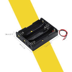 Đế Pin 18650 1/2/3/4 Pin Ra Dây Nối Tiếp