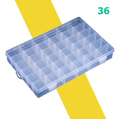 Hộp Đựng Linh Kiện Điện Tử 10/15/24/36 Ngăn Tiện Lợi