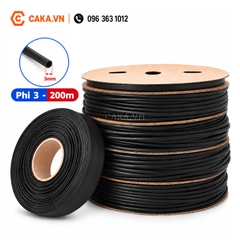 Ống Co Nhiệt 3mm Cuộn 200m