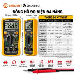 Đồng Hồ Vạn Năng Kỹ Thuật Số ANENG DM850