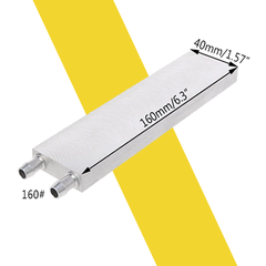 Tản nhiệt nước 40x160x12mm cho sò nóng lạnh