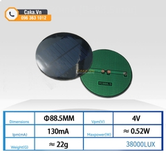Tấm Pin Năng Lượng Mặt Trời Mini – 1V 2V 3V 5V 6V Cho DIY, Học Tập Và Thí Nghiệm