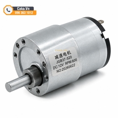 Động cơ giảm tốc JGB37-520 12V 600RPM