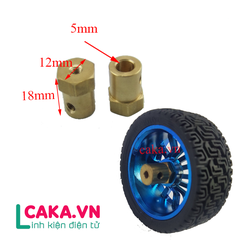 Khớp nối trục động cơ bánh xe V2 khớp lục giác