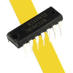 IC 74HC125 DIP14 – Quad Buffer 3-State Output Logic CMOS