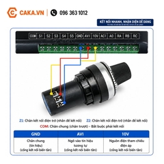 Biến Trở LA42DWQ-22 10K 22mm Điều Chỉnh Tốc Độ