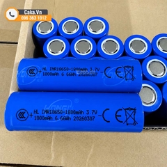 Pin Sạc 18650 3.7V 1800mAh Lithium Loại A