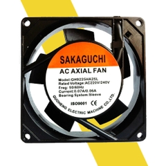 Quạt hút 220V SAKAGUCHI 90x90x25mm