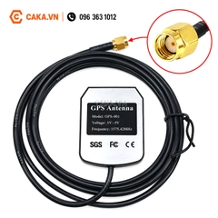 Ăng Ten GPS-001 1575.42MHz Dây 1.5M Đầu RP-SMA Cái