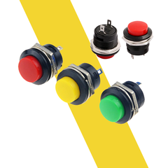 Nút Nhấn Nhả R13-507 – 2 Chân 250V 6A
