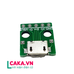 Mạch ra chân Jack Micro USB