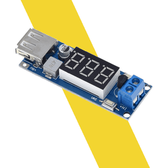 Mạch hạ áp Buck 4.5V-40V Xuống 5V 2A Cổng USB Sạc Điện Thoại
