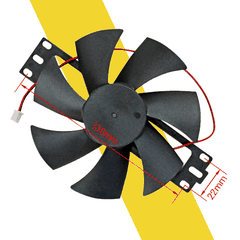 Quạt bếp từ 18V
