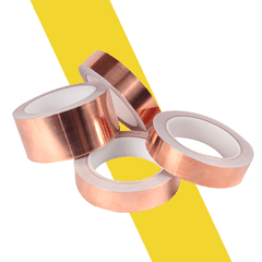 Băng keo đồng dẫn điện 5mm 10mm 15mm cuộn 25M