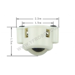 Bánh xe đa hướng mắt trâu nhỏ 3PI N20