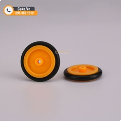 Bánh Xe Mini Nhựa 20mm Kèm Lốp Cao Su Cho Đồ Chơi Kỹ Thuật