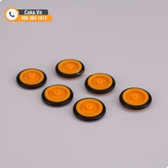Bánh Xe Mini Nhựa 20mm Kèm Lốp Cao Su Cho Đồ Chơi Kỹ Thuật
