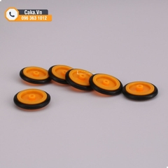 Bánh Xe Mini Nhựa 20mm Kèm Lốp Cao Su Cho Đồ Chơi Kỹ Thuật