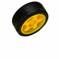 Bánh Xe Vàng TT Motor Plastic Wheel 65mm