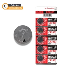 Pin Maxell CR2032 lithium 3V pin cúc áo