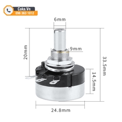 Biến trở ToCos RV24YN20S B102/B202/B502/B503/B504/B103/B203/B104/B204 Nhiều mức