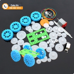 Bộ 50 Bánh Răng Nhựa Ráp Xe Mô Hình Cho Động Cơ 130