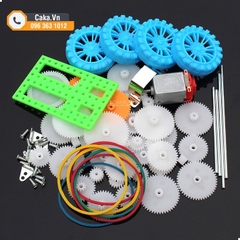 Bộ 50 Bánh Răng Nhựa Ráp Xe Mô Hình Cho Động Cơ 130